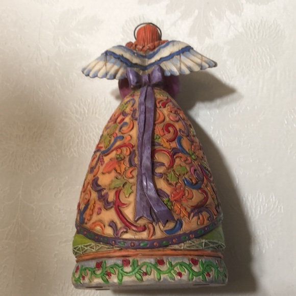 Vintage Fall Themed Jim Shore Bountiful Angel - Picture 7 of 8